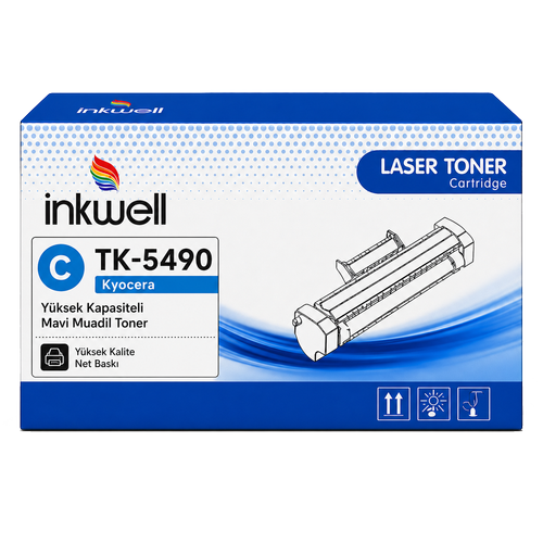 Kyocera TK-5490 Mavi Muadil Toner 2.400 Sayfa