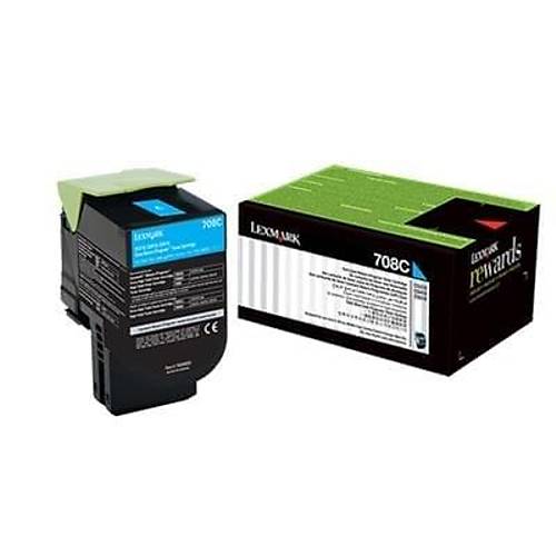 Lexmark 75M5XC0 Mavi Orijinal Toner 11700 Sayfa