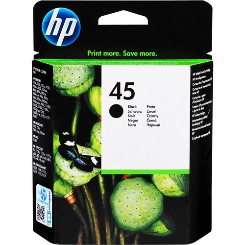 HP 45 51645A Siyah Orijinal M�rekkep Kartu�