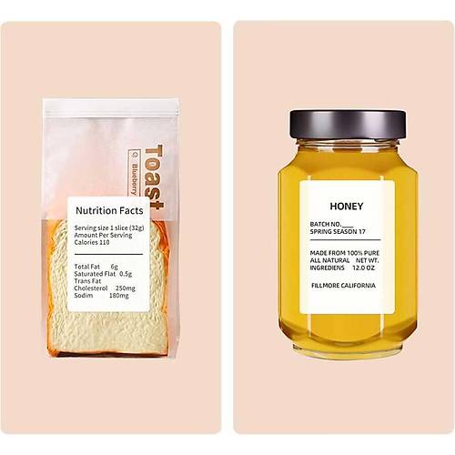 Niimbot T50x70 110 adet Beyaz Etiket (B1,B21S,B3S)