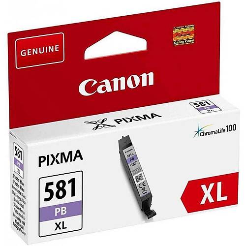 CANON CLI-581XL PB Foto Mavi Y�ksek Kapasiteli Orijinal Kartu� 2053C001