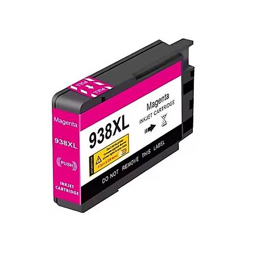 HP 938/ 938e Uyumlu Y�ksek Kapasiteli Muadil K�rm�z� Kartu�