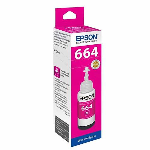 Epson T6643 K�rm�z� Orijinal M�rekkep � 70 ml