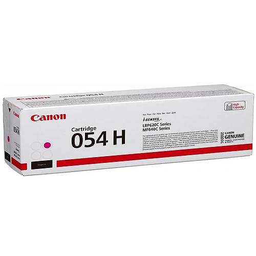 Canon CRG-054H K�rm�z� Orijinal Toner Y�ksek Kapasiteli 3026C002 2.300 Sayfa