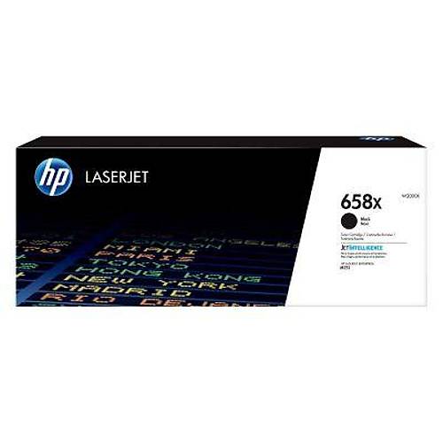 HP 658X (W2000X) Siyah Y�ksek Kapasite Orijinal Toner 33000 Sayfa