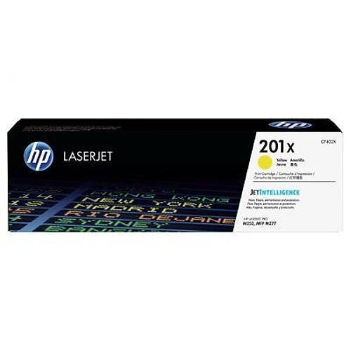 Hp 201X (CF402X)  Sar� Orijinal Toner Y�ksek Kapasiteli  2300 Sayfa