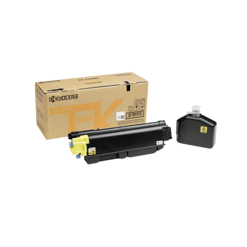 Kyocera TK-5270Y Sar� Orijinal Toner 6000 Sayfa