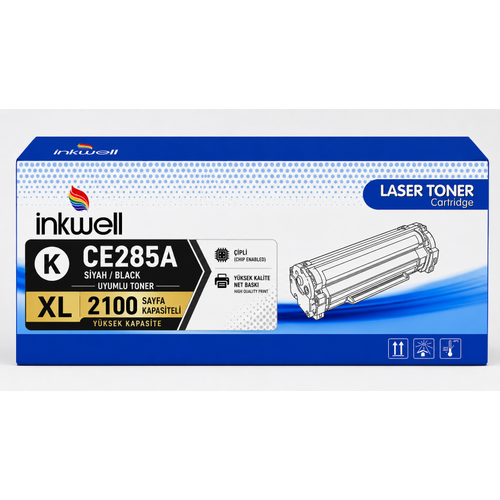 HP 85A Siyah Muadil Toner CE285A - 2.100 Sayfa