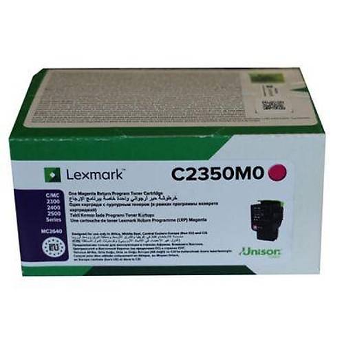 Lexmark C2425M0 K�rm�z� Orijinal Toner - 1000 Sayfa