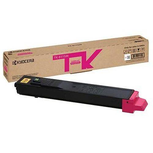 Kyocera TK-8115M K�rm�z� Orijinal Toner 6000 Sayfa