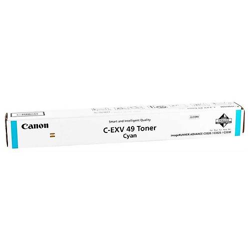 Canon C-EXV 49 Orijinal Mavi Fotokopi Toner