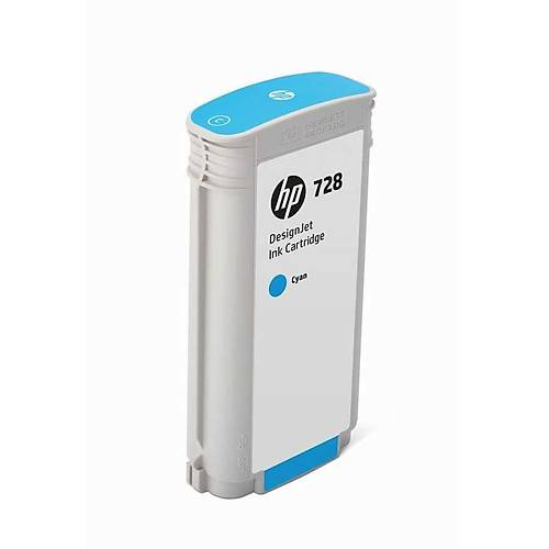 HP 728 F9J67A Mavi Orijinal Kartu� 130ml