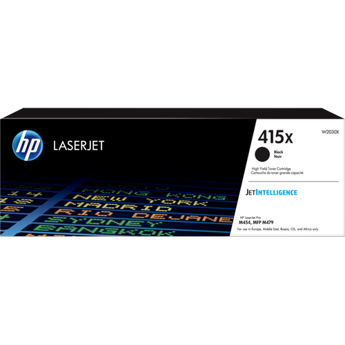 HP 415X (W2030X) Siyah Y�ksek Kapasiteli Orijinal Toner 7500 Sayfa