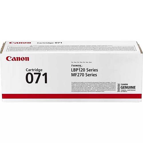 Canon 071 Orijinal Siyah Toner 5645C002 1.500 Sayfa