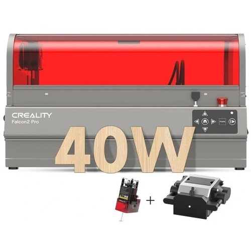 Creality Falcon2 PRO Kapal� Lazer Grav�r ve Kesme Makinesi - 40W + 1.6W