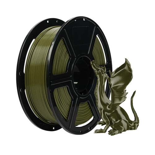 Flashforge HS PLA Olive Green - Zeytin Ye�ili - 1.75mm 1 KG 3D YAZICI F�LAMENT�
