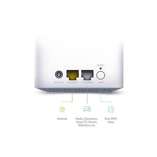 D-Link M15/MNA3 Kablosuz AX1500 Dual Band AI Mesh Router Kit (3'l� Paket)