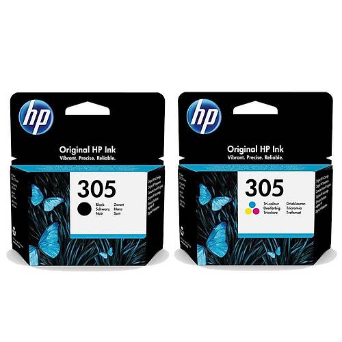 HP 305 6ZD17AE Siyah + Renkli Orijinal Kartu� �kili Paket