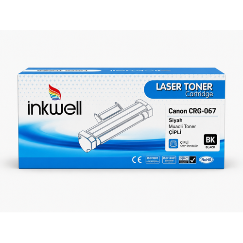 Canon CRG-067 Siyah Muadil Toner - 1.350 Sayfa