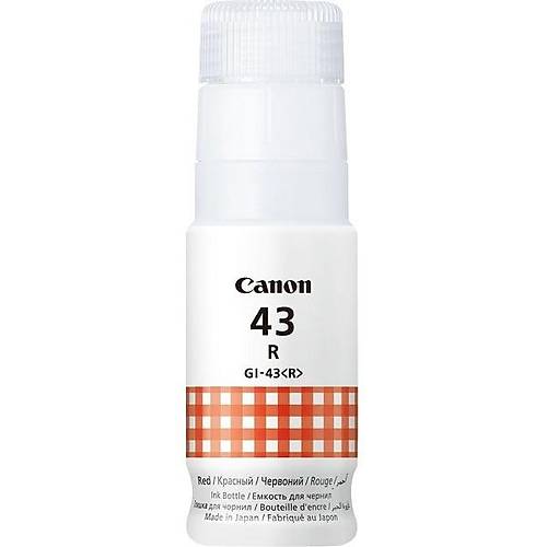 Canon GI-43 K�rm�z�-Red Orijinal M�rekkep 4716C001