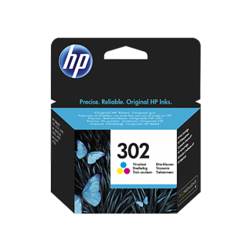 HP 302 F6U65AE Renkli Orijinal M�rekkep Kartu� � 200 Sayfa