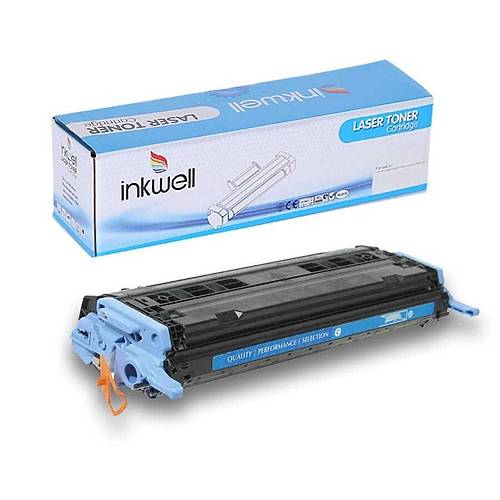 HP 124A Q6001A Mavi Muadil Toner