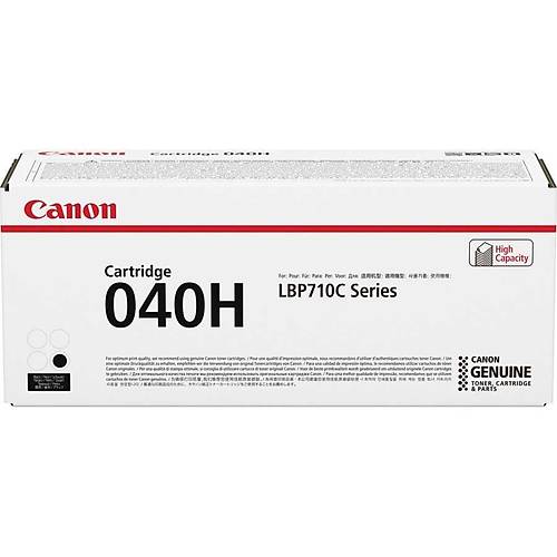 Canon CRG-040H Siyah Orijinal Toner Y�ksek Kapasiteli 0461C001 12.500 Sayfa