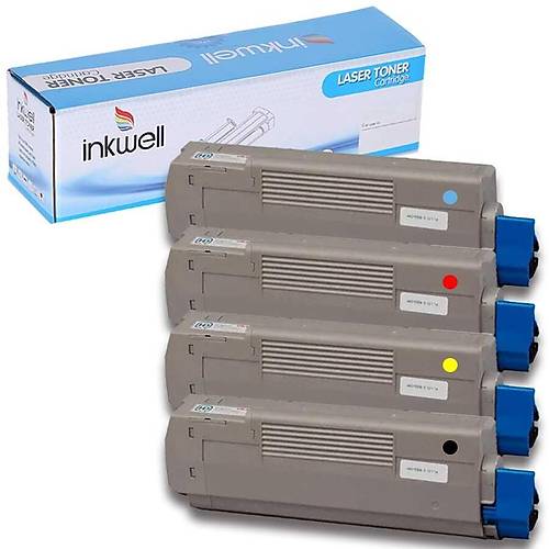 Oki MC760 Muadil Toner Seti 4'l�