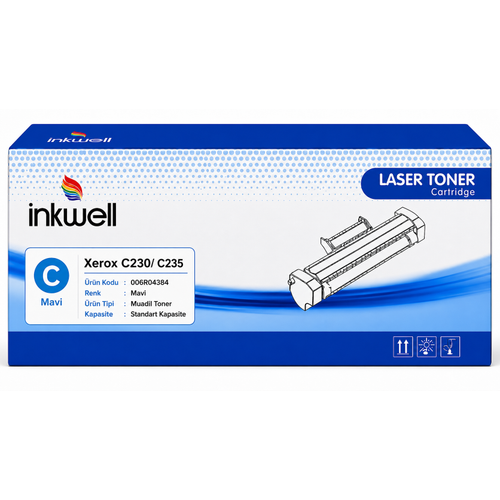 Xerox 006R04384 Mavi Muadil Toner Standart Kapasite 1.500 Sayfa C230 C235