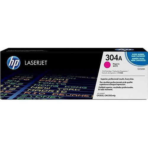 HP 304A (CC533A) �K�rm�z��Orijinal Toner 2800 Sayfa