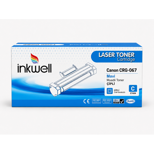 Canon CRG-067 Mavi Muadil Toner - 1.250 Sayfa