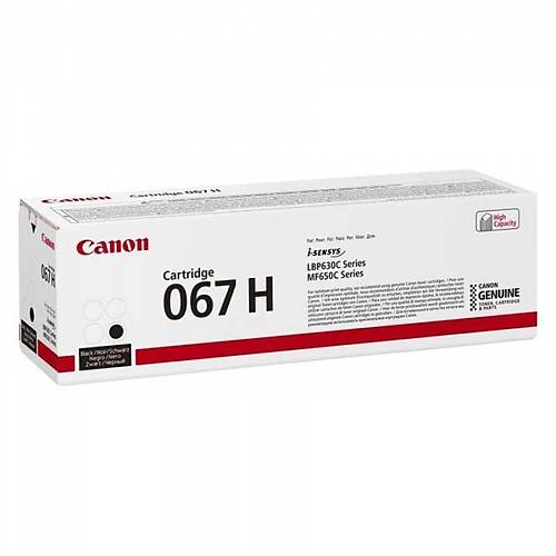 Canon CRG-067H Siyah Orijinal  Y�ksek Kapasite Toner 3.130 Sayfa