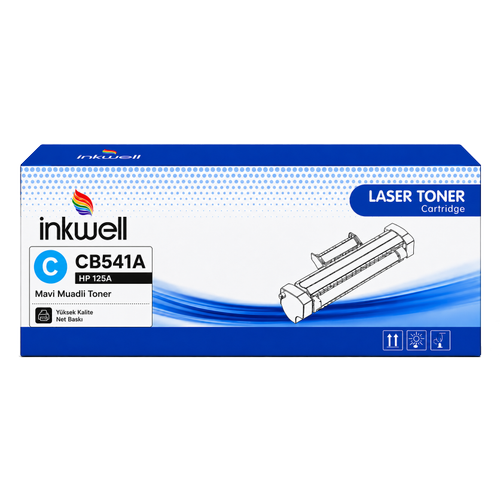 HP 125A CB541A Mavi Muadil Toner - 1.400 Sayfa