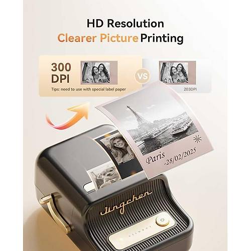 Niimbot B21 PRO Siyah Termal Etiket Yaz�c� (300 DPI)