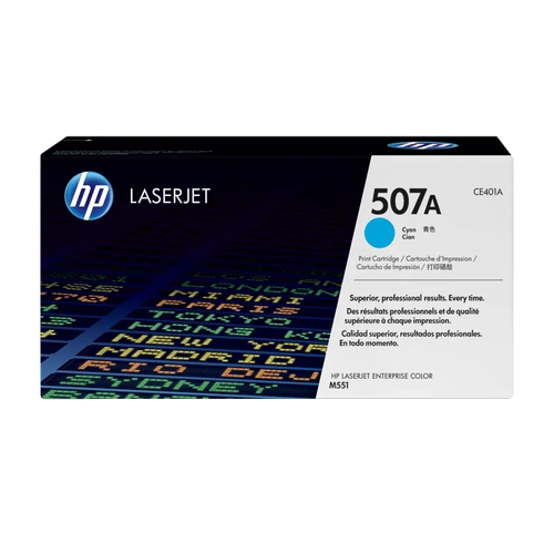 HP 507A (CE401A) Mavi�Orijinal Toner 6000 Sayfa
