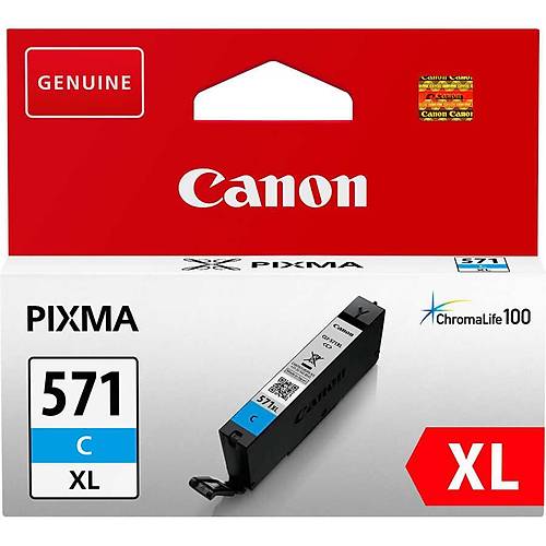 CANON CLI-571XL C Mavi Y�ksek Kapasiteli Orijinal Kartu� 0332C001
