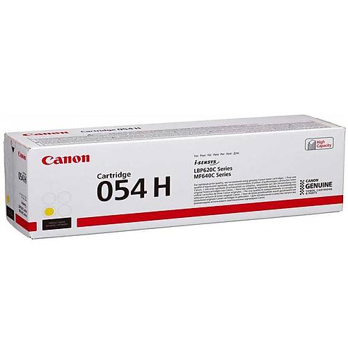 Canon CRG-054H Sar� Orijinal Toner Y�ksek Kapasiteli 3025C002 2.300 Sayfa