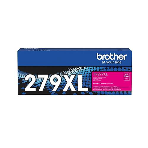 Brother TN-279XL M K�rm�z� Orijinal Lazer Toner - Y�ksek Kapasite 2.300 Sayfa