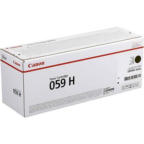 Canon CRG-059H Siyah Orijinal Toner 3627C001 15.500 Sayfa