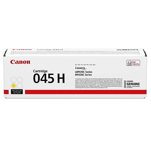 Canon CRG-045H Sar� Orijinal Toner Y�ksek Kapasiteli 1243C002 2.200 Sayfa