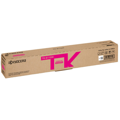 Kyocera TK-8115M K�rm�z� Orijinal Toner 6000 Sayfa