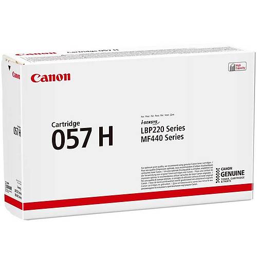 Canon CRG-057H Orijinal Toner Y�ksek Kapasiteli 3010C002 10.000 Sayfa
