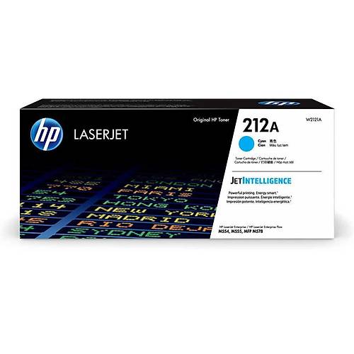 HP 212A W2121A Mavi Orijinal Toner 4.500 Sayfa