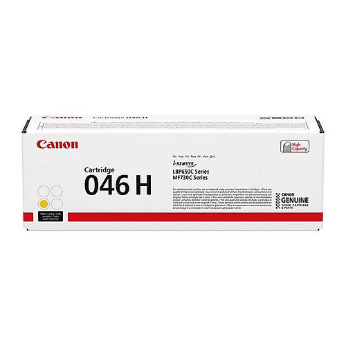 Canon CRG-046H Sar� Orijinal Toner Y�ksek Kapasiteli 1251C002 5.000 Sayfa