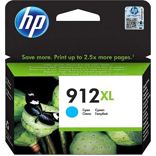HP 912XL Mavi 3YL81A Y�ksek Kapasiteli Orijinal Kartu�