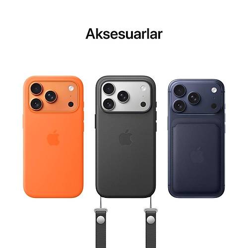 Apple iPhone 17 Pro Max 256 GB Ak�ll� Telefon Abyss [�N S�PAR��]
