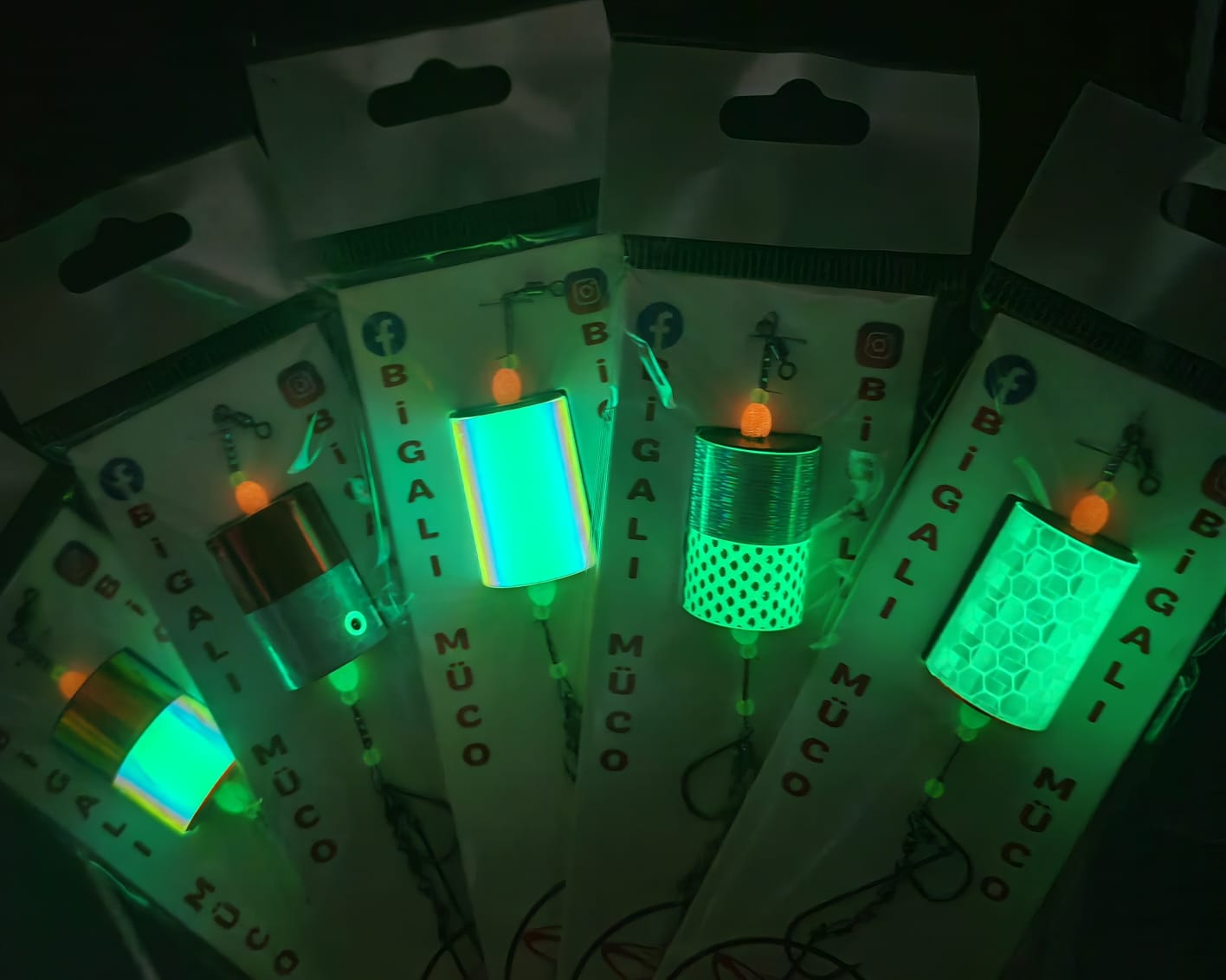 Bigali Müco Zincirli Lüfer Takımı GLOW
