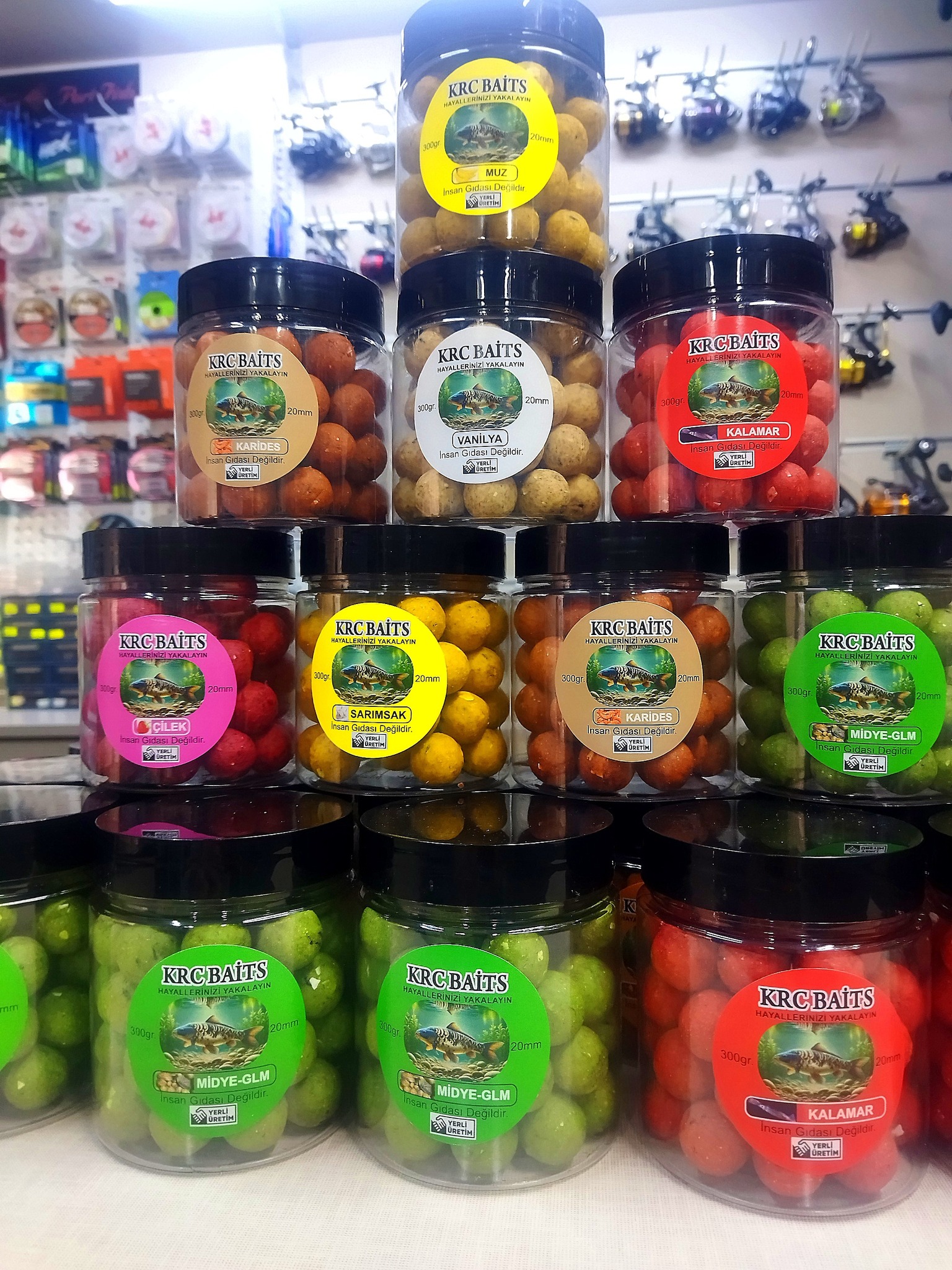 KRC Baits Kancalık Boili 300 gr 20 mm