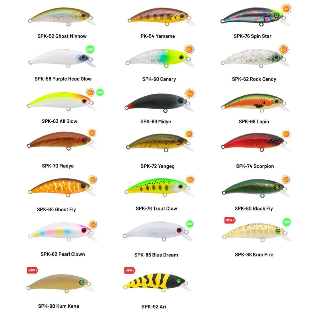 Hanfish Zıpır KG 50mm - 4.5 Gr LRF Maket Balık