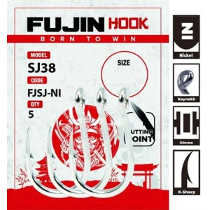 Fujin SJ38 Delikli Kaynaklı Assist Kancası No: 3/0